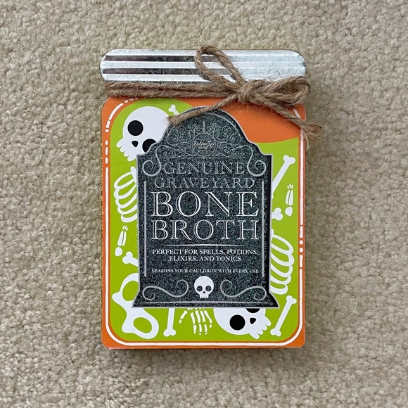 Halloween Themed Stand Up Tabletop Decor Wooden Signs (Set of 4) - Picture 4 of 16